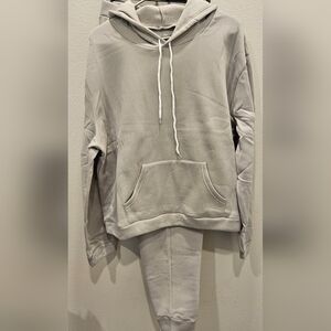 NWOT Gray Hoodie and Joggers Set